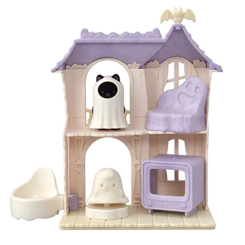 Calico Critters Halloween Spooky Surprise House Sylvanian Families - NEW - Picture 2 of 14